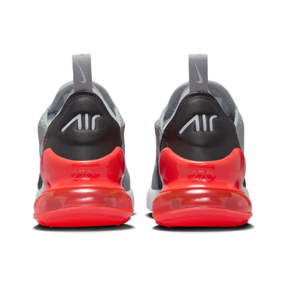Nike Air Max 270 GS “Wolf Grey Anthracite Bright Crimson White” (943345-039)