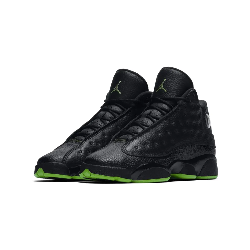 Jordan 13 Retro Altitude 2017 (GS) Black/Altitude Green (414574-042)
