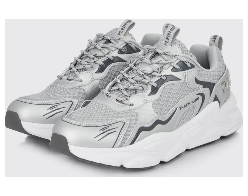 Plein Sport Gen X.05 Mesh Sneakers Silver (FAESUSC0843STE003N70)