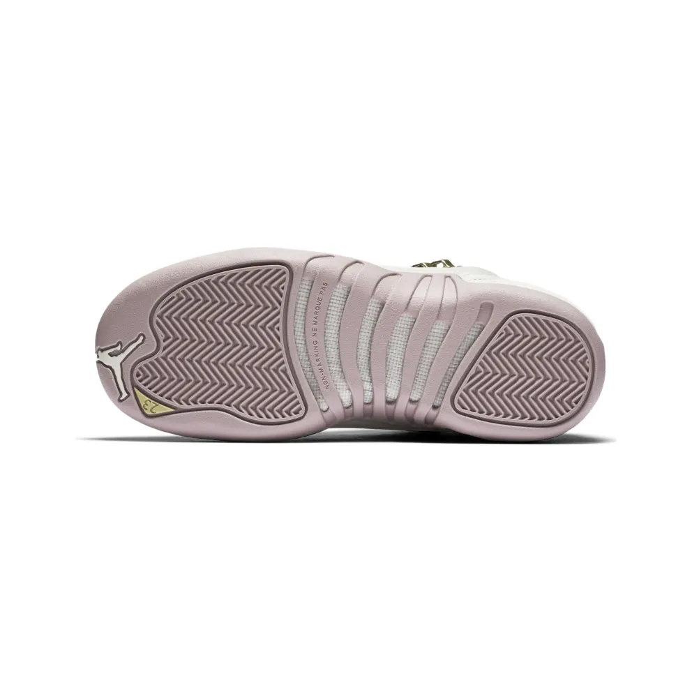 Jordan 12 Retro Heiress Plum Fog (GS) Light Bone/Metallic Gold Star-Plum Fog (845028-025)