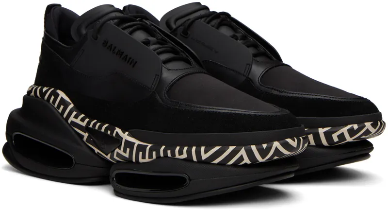 Balmain Monogram B-Bold Low-Top “Black” (YM0VI277LSOM)