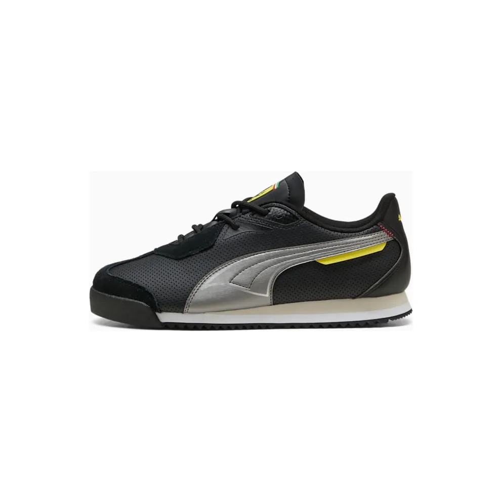 Puma Roma S Scuderia Ferrari Black Aged Silver (308909-01)