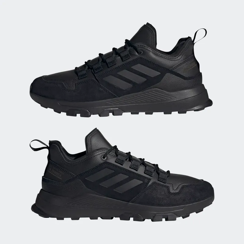 Adidas Terrex Urban Low Leren Hiking Core Black / Core Black / Grey Six (FX4661)