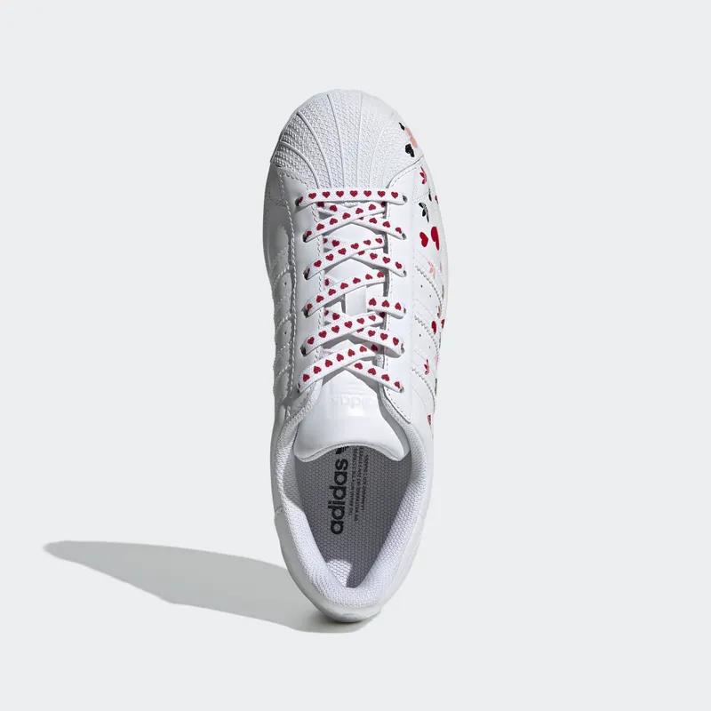 adidas Superstar Valentines Day 2020 (W) Cloud White/Core Black/Glory Pink (FV3289)