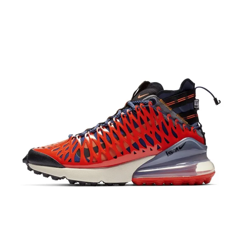 Nike Air Max 270 ISPA Blue Void Terra Orange Blue Void/Black-Terra Orange-Oatmeal (BQ1918-400)