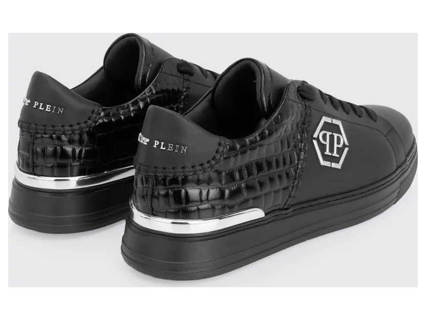 Philipp plein Leather Sneakers Black (PAFSUSC0951PLE005N0202) (2)