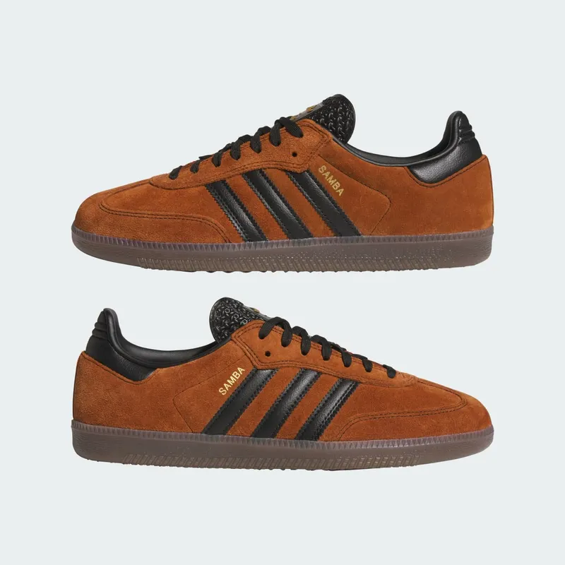 Adidas Samba ADV Dusky Bronze / Core Black / Gum (HQ9286)
