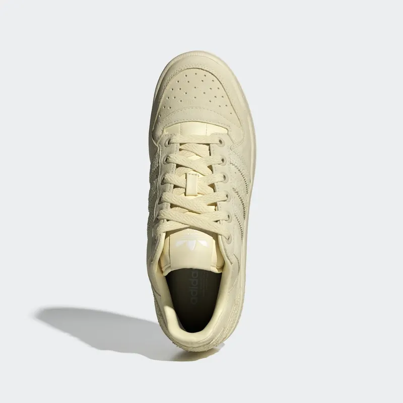 adidas Forum Bold Stripes Shoes Yellow / White / Cloud White (ID3154)