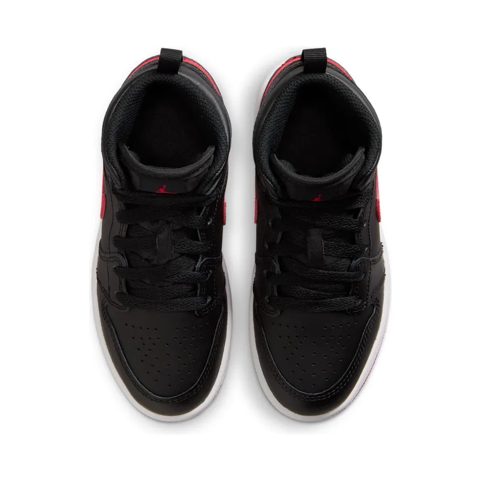 Jordan 1 Mid Black University Red (DQ8424-005)
