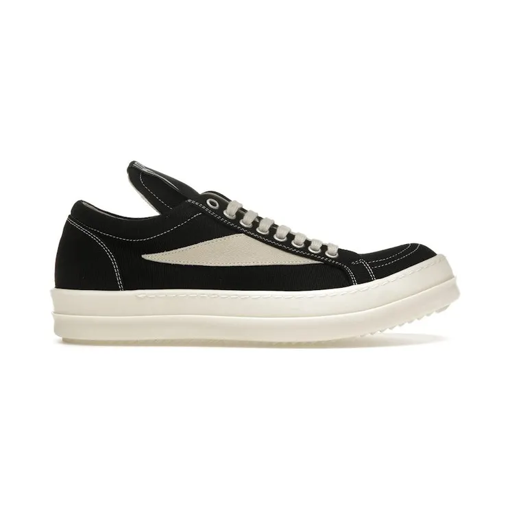 Rick Owens Hollywood DRKSHDW Vintage Low Black Milk (DS01E3803 DOLVH1 911)