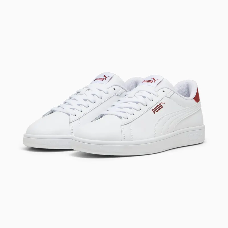 Puma Smash 3.0 L White/Red (390987-20)