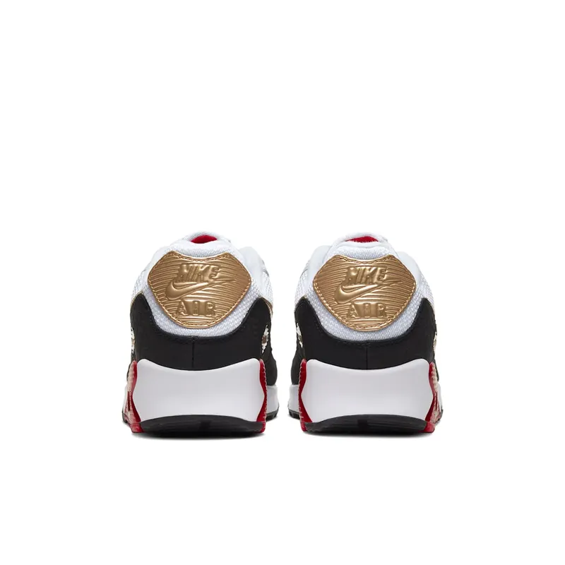 Nike Air Max 90 Tokyo Olympics (2020) White/Metallic Gold-Black (CU3005-171)