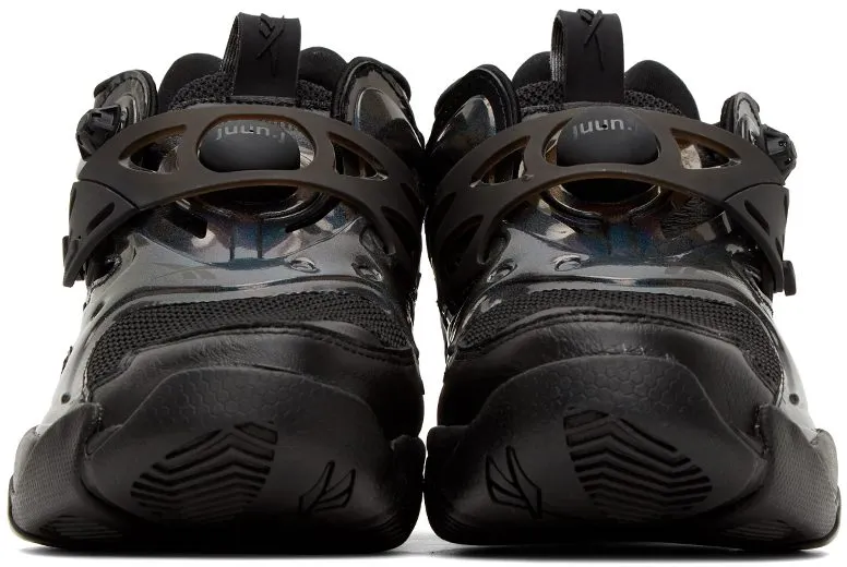 Reebok Pump Court JuunJ Black Black/Cold Grey 7-Black (Other Brands Reebok)