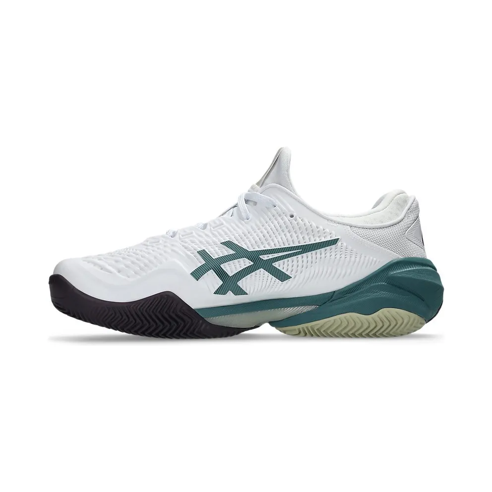 ASICS COURT FF 3 CLAY “White / Foggy Teal” (1041A371-107)