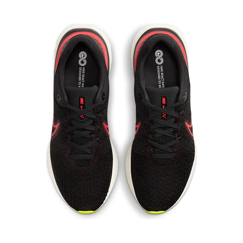 Nike React Infinity Run Flyknit 3 Road Running Black (DH5392-007)