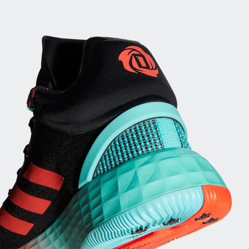 adidas D Rose 11 Core Black / Bright Red / Acid Mint (FZ4407)