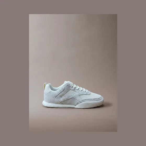 Calvin Klein Ck Kayla – Suede Runner “MARSHMALLOW” (HW0HW03100YBJ)