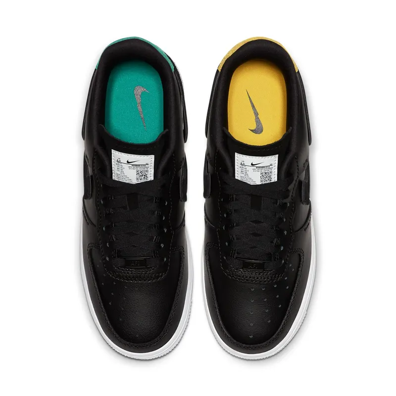 Nike Air Force AF 1 Vandalized Black Mystic Green (2019) (898889-014)