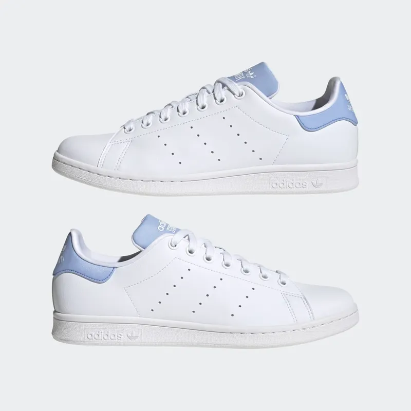 Adidas Stan Smith Cloud White / Cloud White / Blue Dawn (HQ6782)
