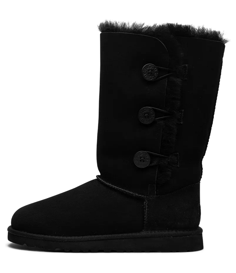Ugg Bailey Button Triplet GS “Black” (1962K-BLK)