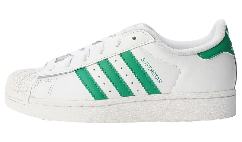 Adidas SUPERSTAR II J PS “White/Green” (JH7897)
