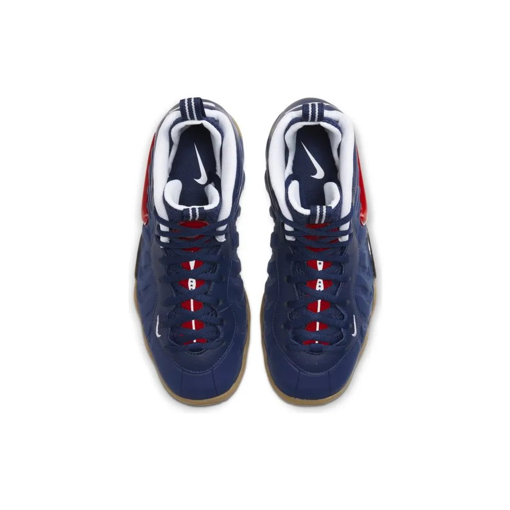 Nike Air Foamposite Pro Blue Void University Red (GS) Blue Void/Gum Light Brown-White-University Red (644792-405)