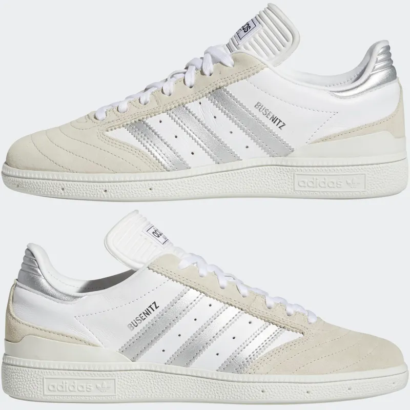 adidas Busenitz Crystal White / Silver Metallic / Cloud White (GY6900)
