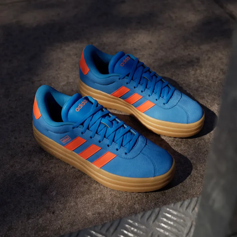 Adidas VL Court Bold Ray Blue / Impact Orange / Gum (IH9154)