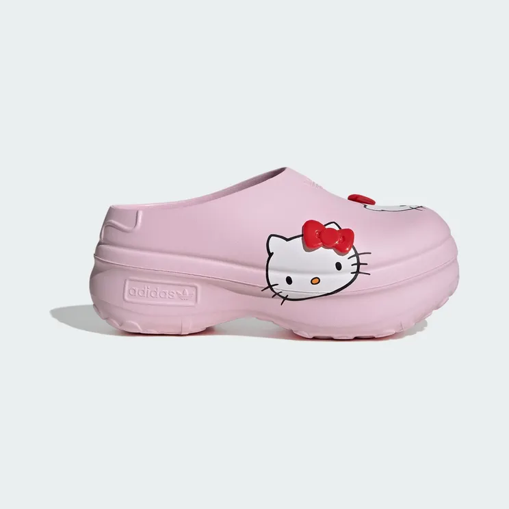 adidas adiFOM Stan Smith Mules Hello Kitty Clear Pink Red (IG4446)