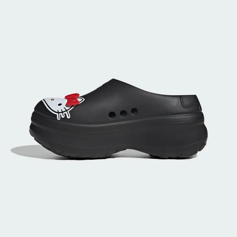 adidas adiFOM Stan Smith Mules Hello Kitty Core Black Red Cloud White (IH0280)