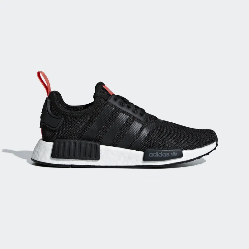 adidas NMD R1 Bred (Youth) Core Black/Core Black/Hi-Res Red (B42087)