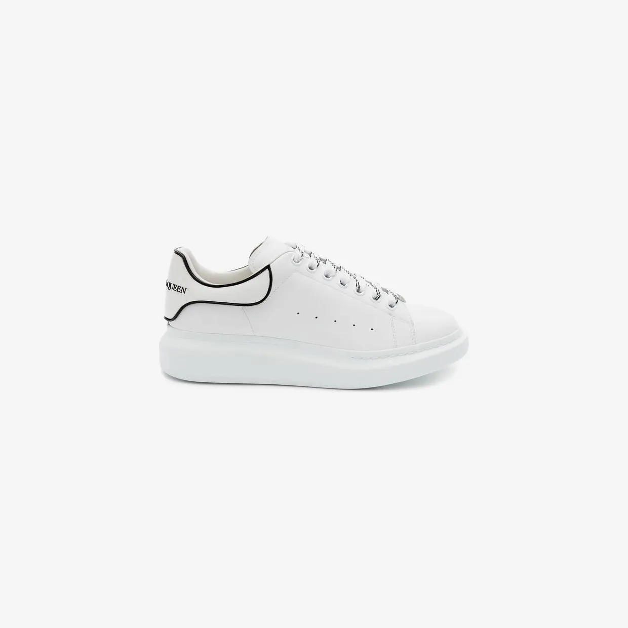 Alexander McQueen Oversized White Black Trim (625156WHXMT9074)
