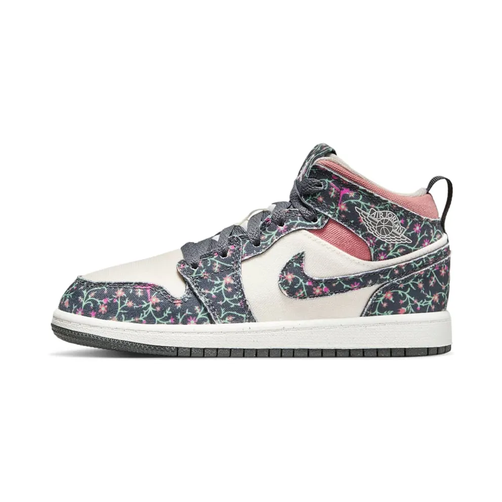 Jordan 1 Mid SE Anthracite Sail Red Stardust (FJ3452-001)