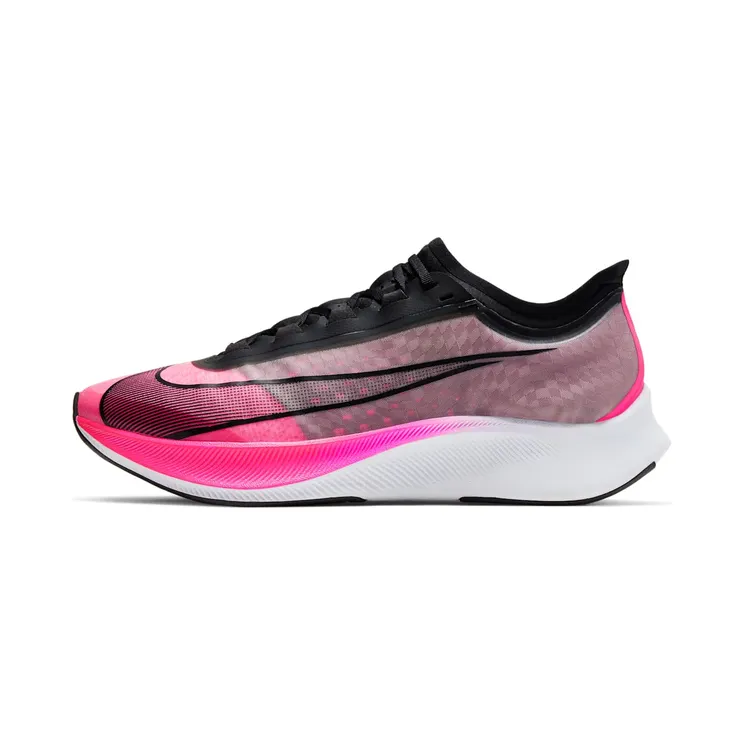 Nike Zoom Fly 3 “Pink Blast / Atmosphere Grey / White / Black” (AT8240-600)