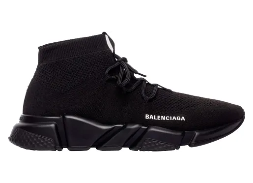 Balenciaga Speed Trainer Lace Up Black (560236W1HP01000/587289W2DB11013)