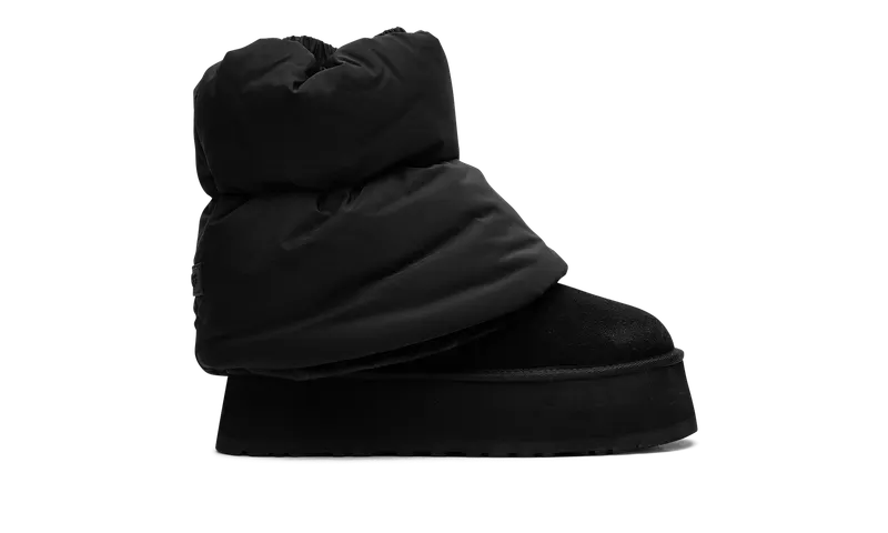 Ugg Classic Mini Dipper Puffer “Black” (1158275-BBLC)