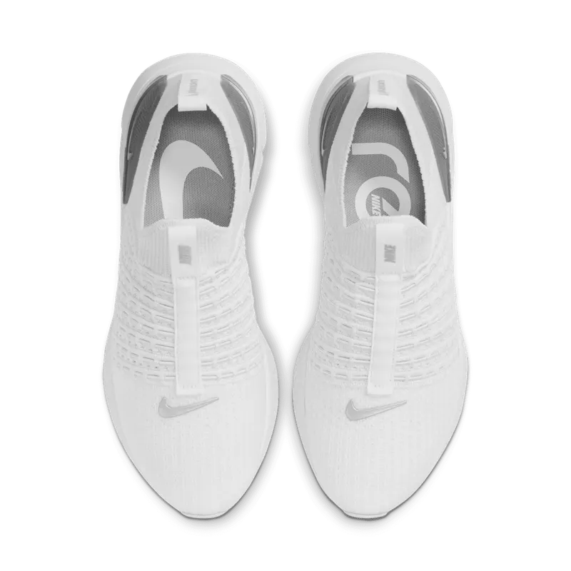 Nike React Phantom Run Flyknit 2 White Pure Platinum (W) White/White-Pure Platinum-Metallic Silver (CJ0280-100)