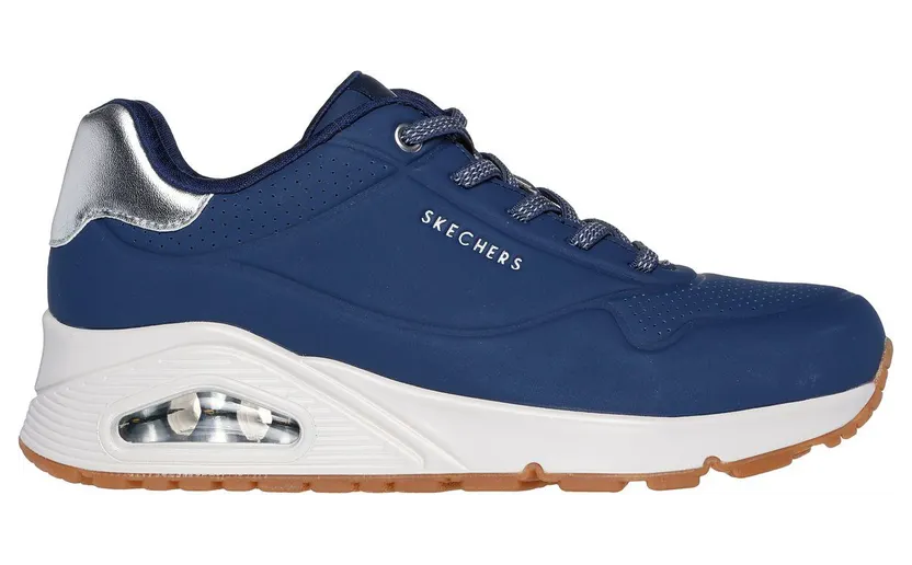 Skechers UNO – Shimmer Away Marine/Zilver