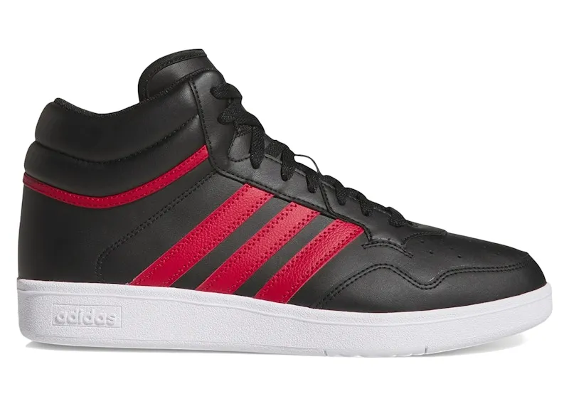 adidas Hoops 4.0 Mid Core Black Team Victory Red Cloud White (JH6142)