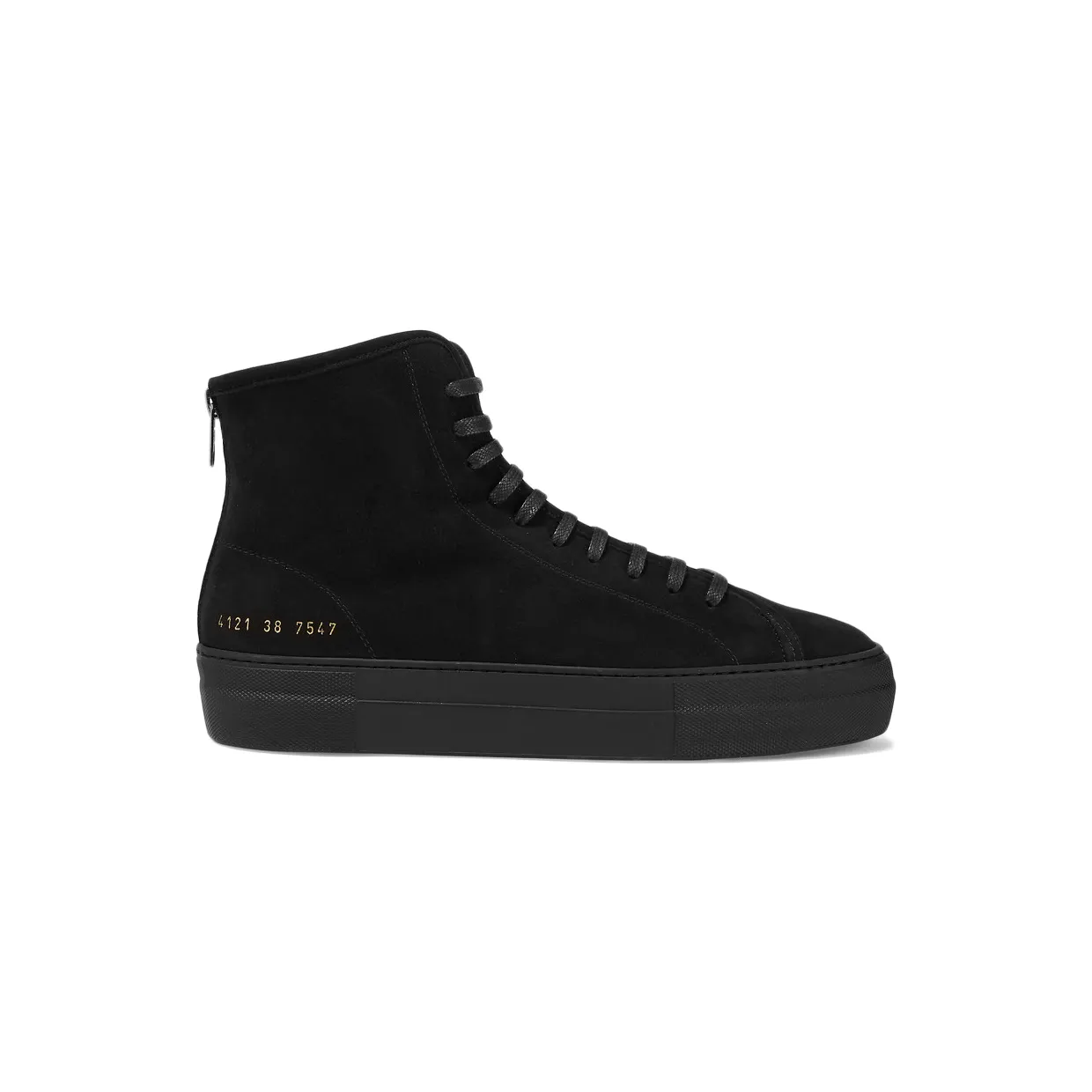 Common Projects Tournament Suede High Black (W)