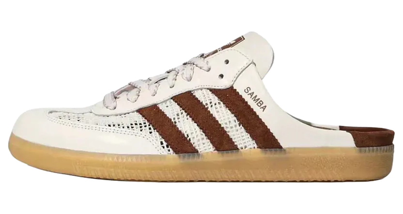 Adidas Samba Mule Womens “Off White Preloved Brown” (HP5050)