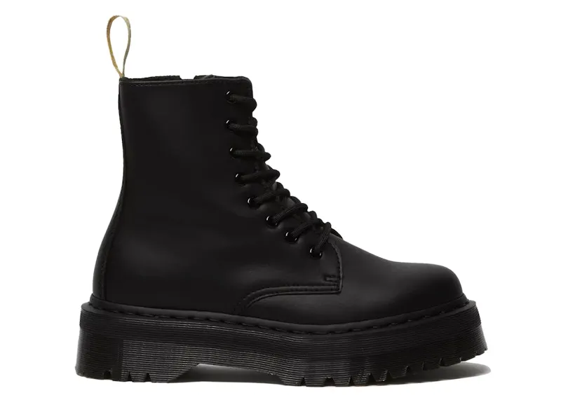 Dr. Martens Vegan Jadon II Mono Black Felix Rub Off (25310001)
