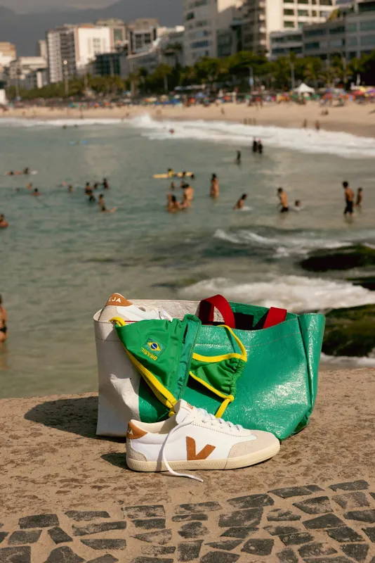 VEJA Volley canvas sneakers with White nummer (VO0103863)