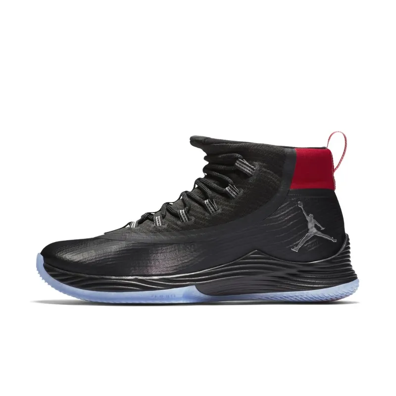 Jordan Ultra Fly 2 Black/Metallic Silver-Gym Red Black/Metallic Silver-Gym Red (897998-003)