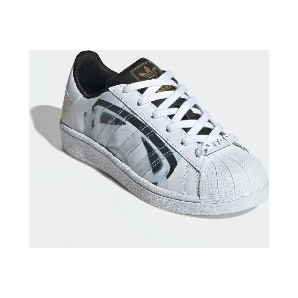 adidas Superstar J Stormtrooper (Youth) White/Black (B23640)