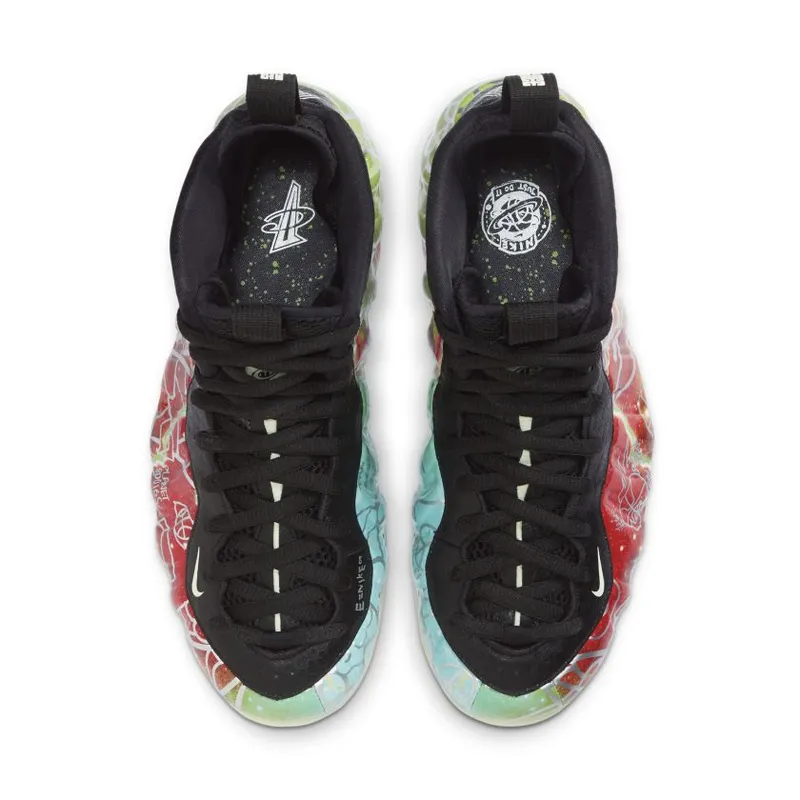 Nike Air Foamposite One Beijing Planet Hoops Multi-Color/Green Strike-Black (CW6769-930)