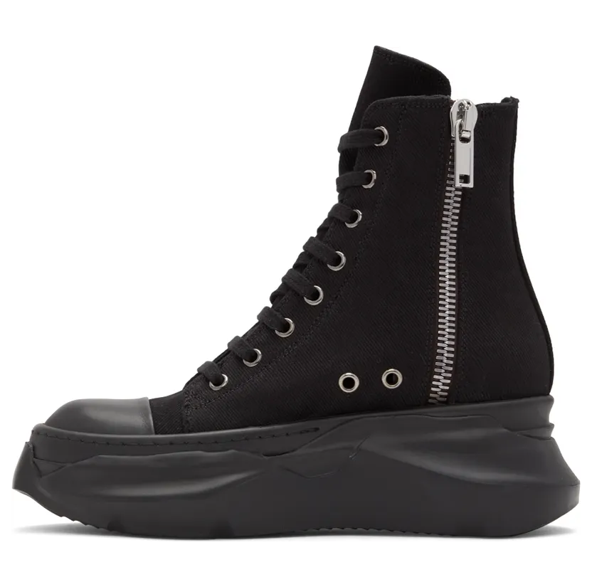 Rick Owens Drkshdw Orange Abstract Sneakers (DU01B7840 DM) (3)