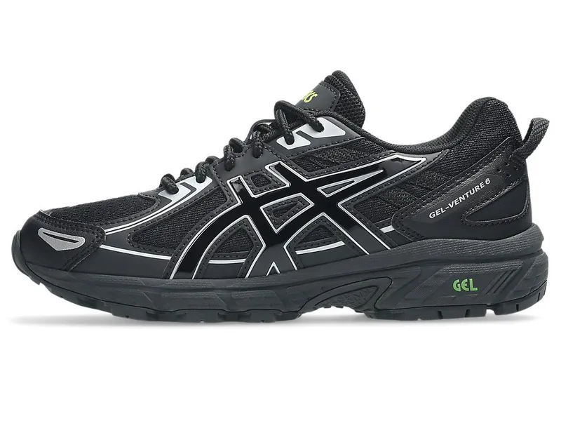 ASICS GEL-VENTURE 6 GS “Black / Lime Zest” (1204A162-005)