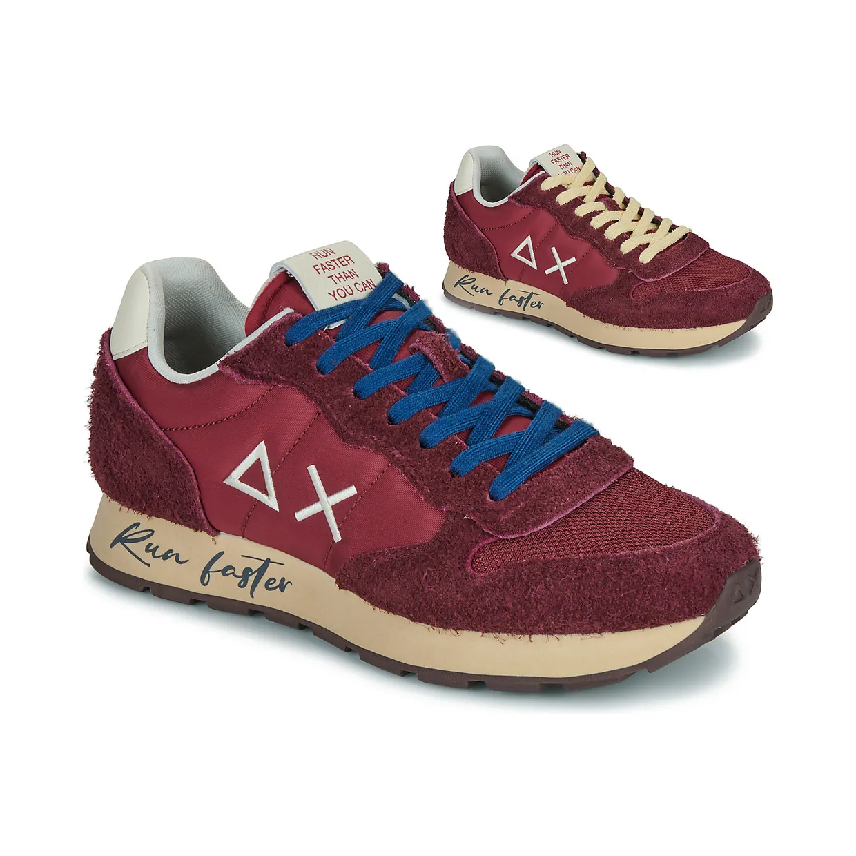 Sun68 Tom Vintage Low Top “Red” (Z4510535) (3)