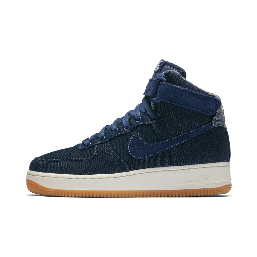 Nike Air Force 1 Hi SE Denim Binary Blue/Muslin-Sail (W)
